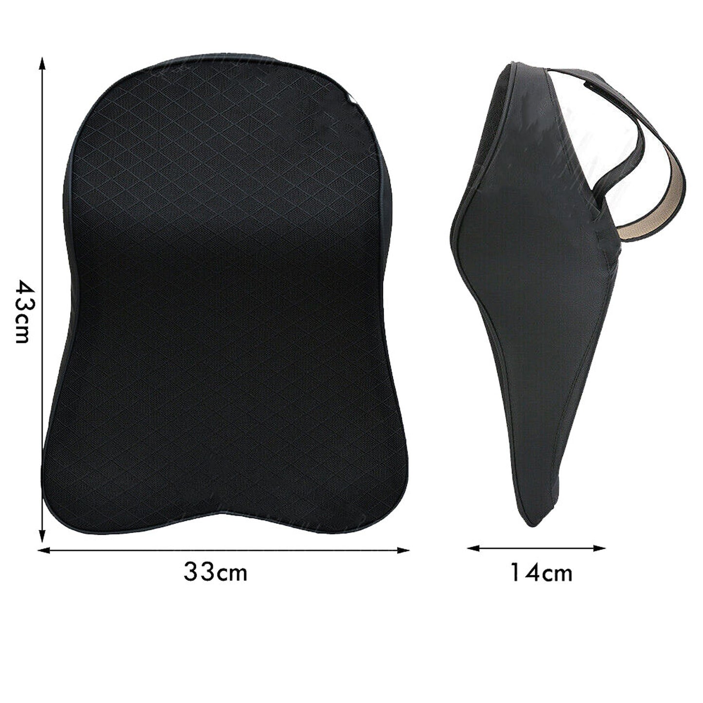 Memory Foam Car Seat Headrest Pad Neck Support Cushion for Comfort