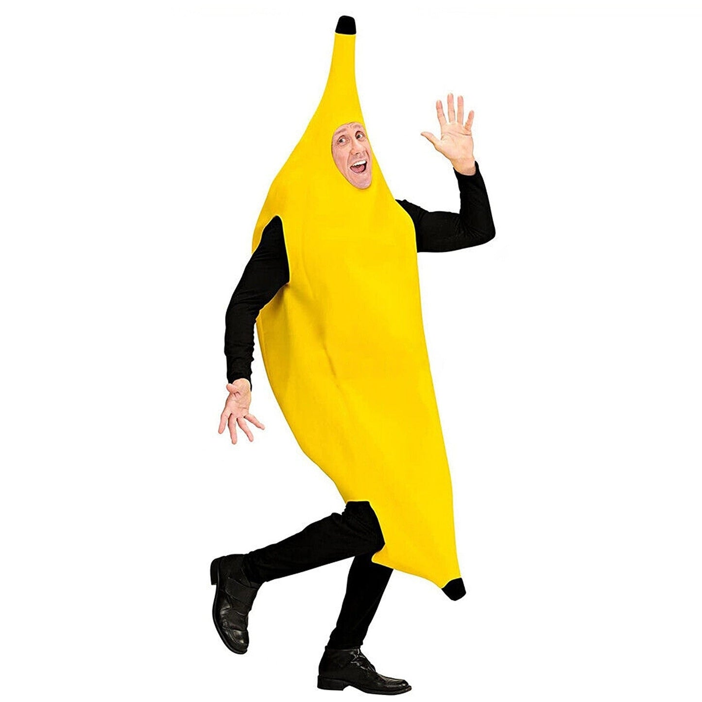 Fun Banana Outfit for Cosplay and Halloween Adult Unisex Body Suit