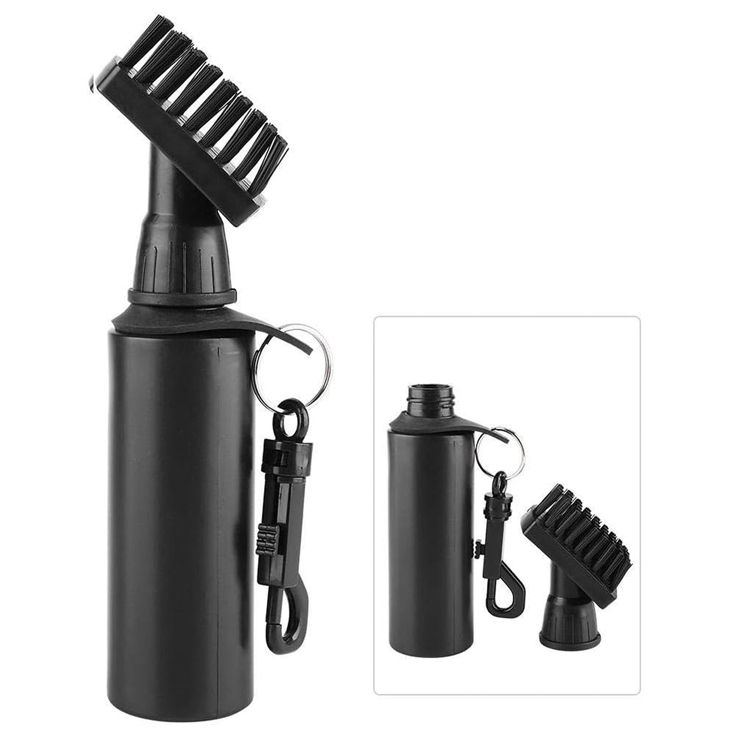 Golf Club Reel Groove Cleaner Brush with Water Bottle