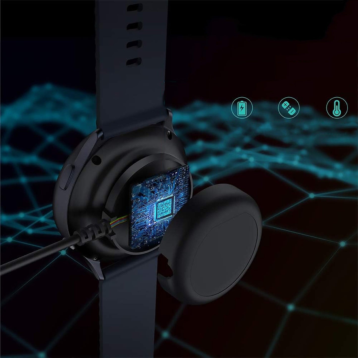 USB Type C Charger Dock for Samsung Galaxy Watch 6 4 5 Pro 45 42 47 44 46