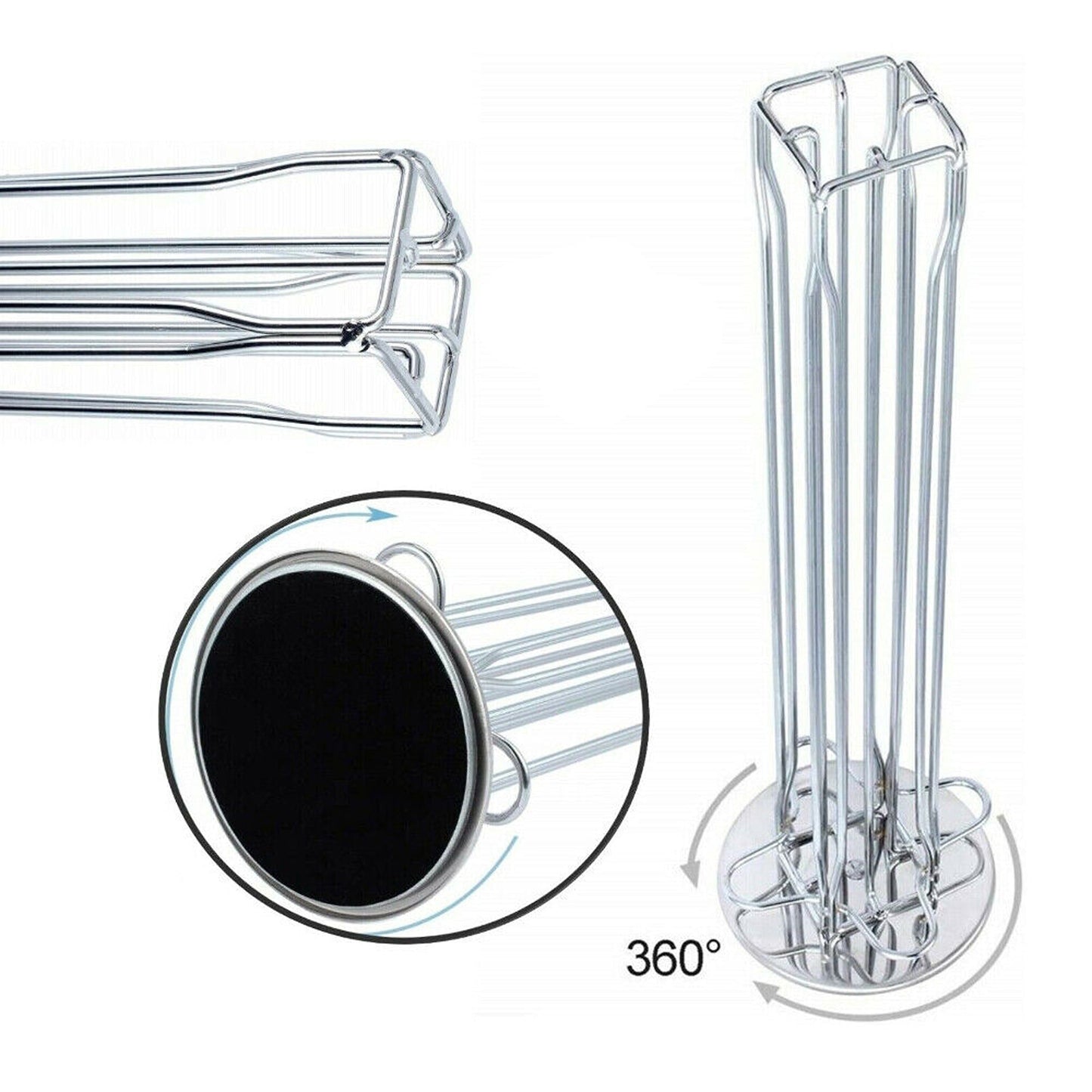 Nespresso Coffee Pod Holder 40 Capsule Dispenser Stand Rack