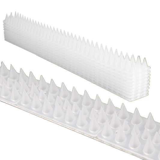 10pcs Bird and Pest Control Spikes Security Spiked Fence for Human Cat and Mouse