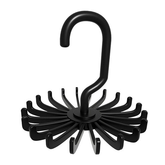 Clothes Organizer Rotating Hanger Stand for Ties Belts and Scarves