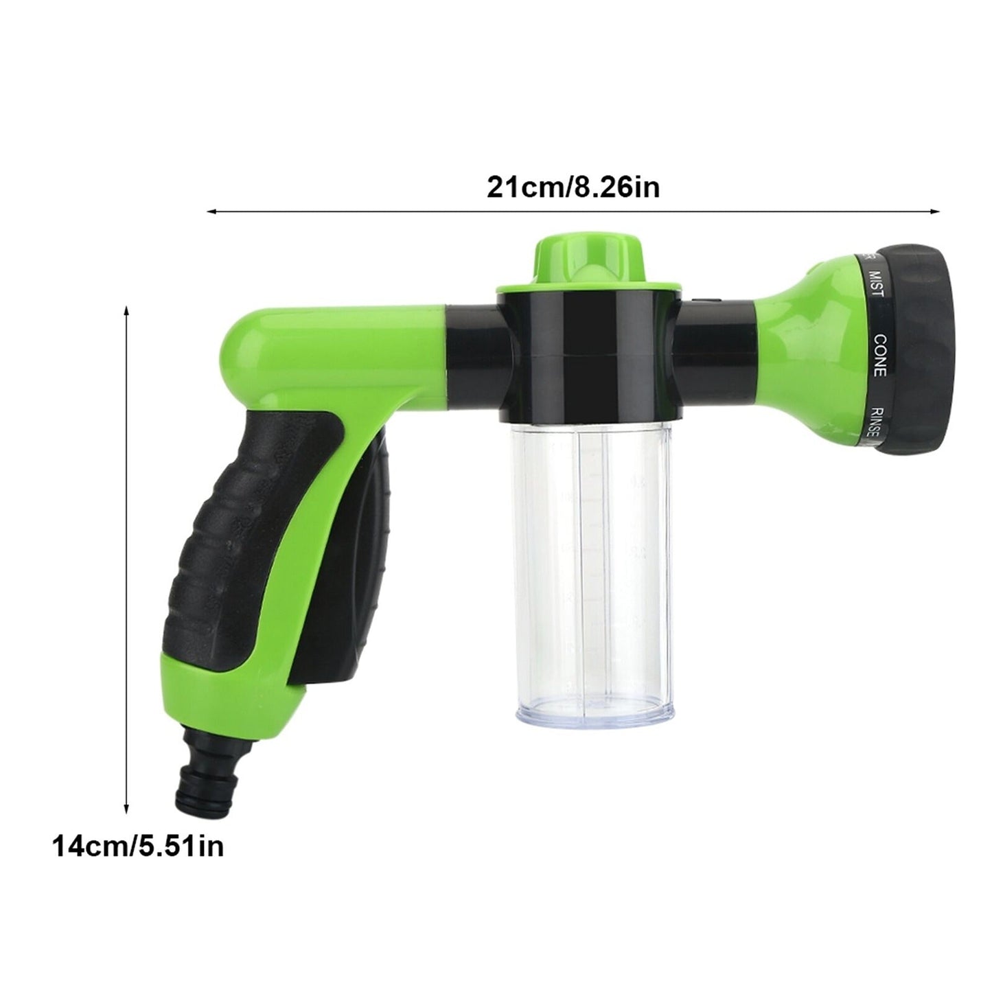 High-Pressure Car Wash Sprayer with Foam Soap Gun