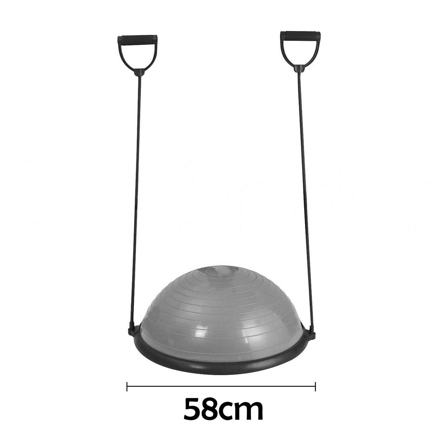Half Ball Balance Trainer with Pump for Pilates and Yoga Gym Exercise