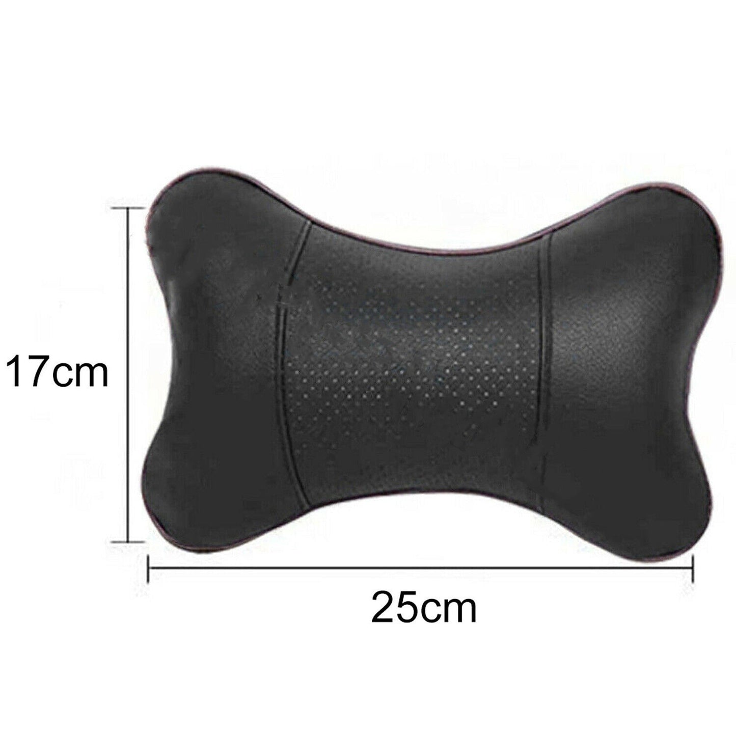 Car Headrest Bone Safety Neck Rest Support Cushion Pads - 2 Pack