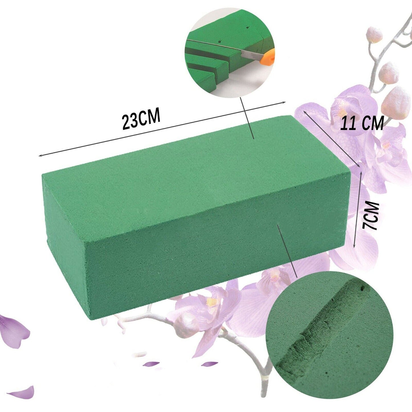 Premium Quality Green Wet Styrofoam Floral Foam Bricks Blocks
