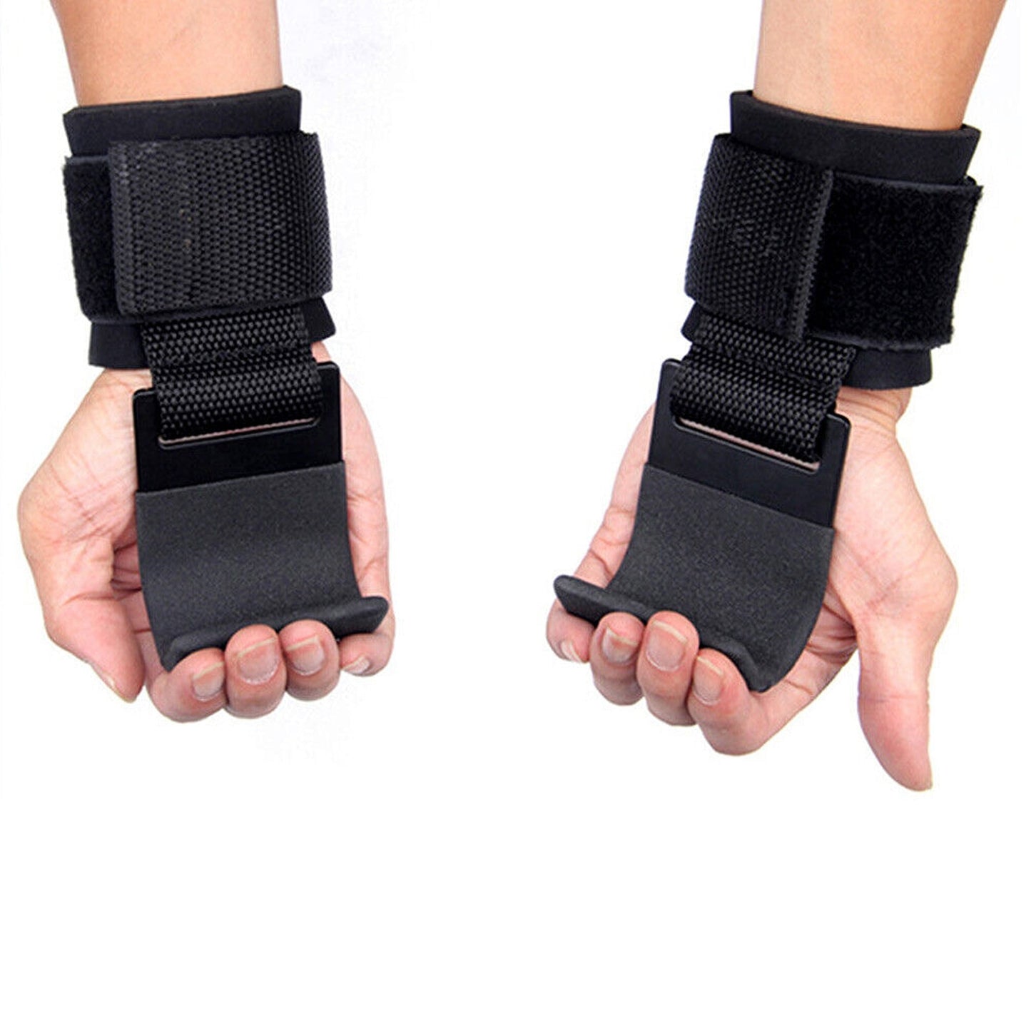 2pcs Bodybuilding Gym Straps for Muscle Training and Weight Lifting Support