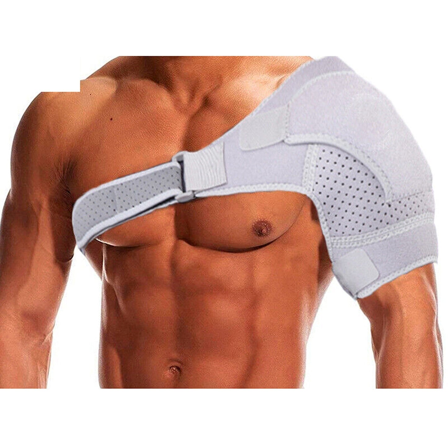 Unisex Shoulder Therapy Support Rotator Cuff Brace Belt Sleeve