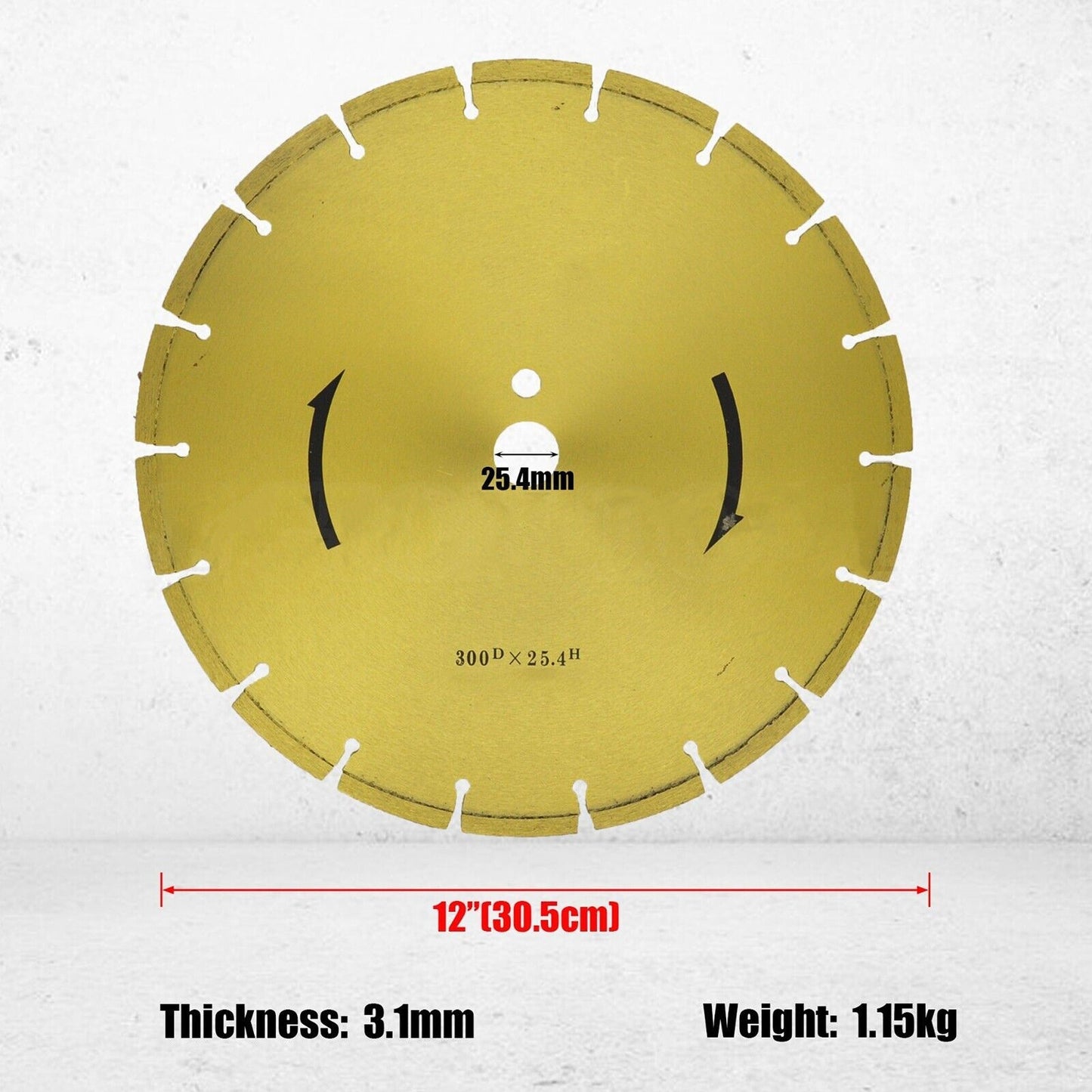 Diamond Cutting Disc Dry Diamond Blade Tile Cutting Wheel 12 to 14in