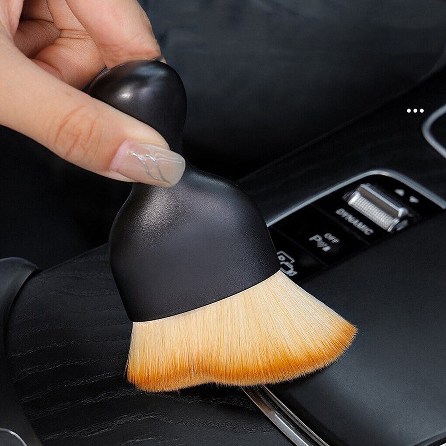 2pcs Car Interior Cleaning Brush Set for Air Conditioner Vents