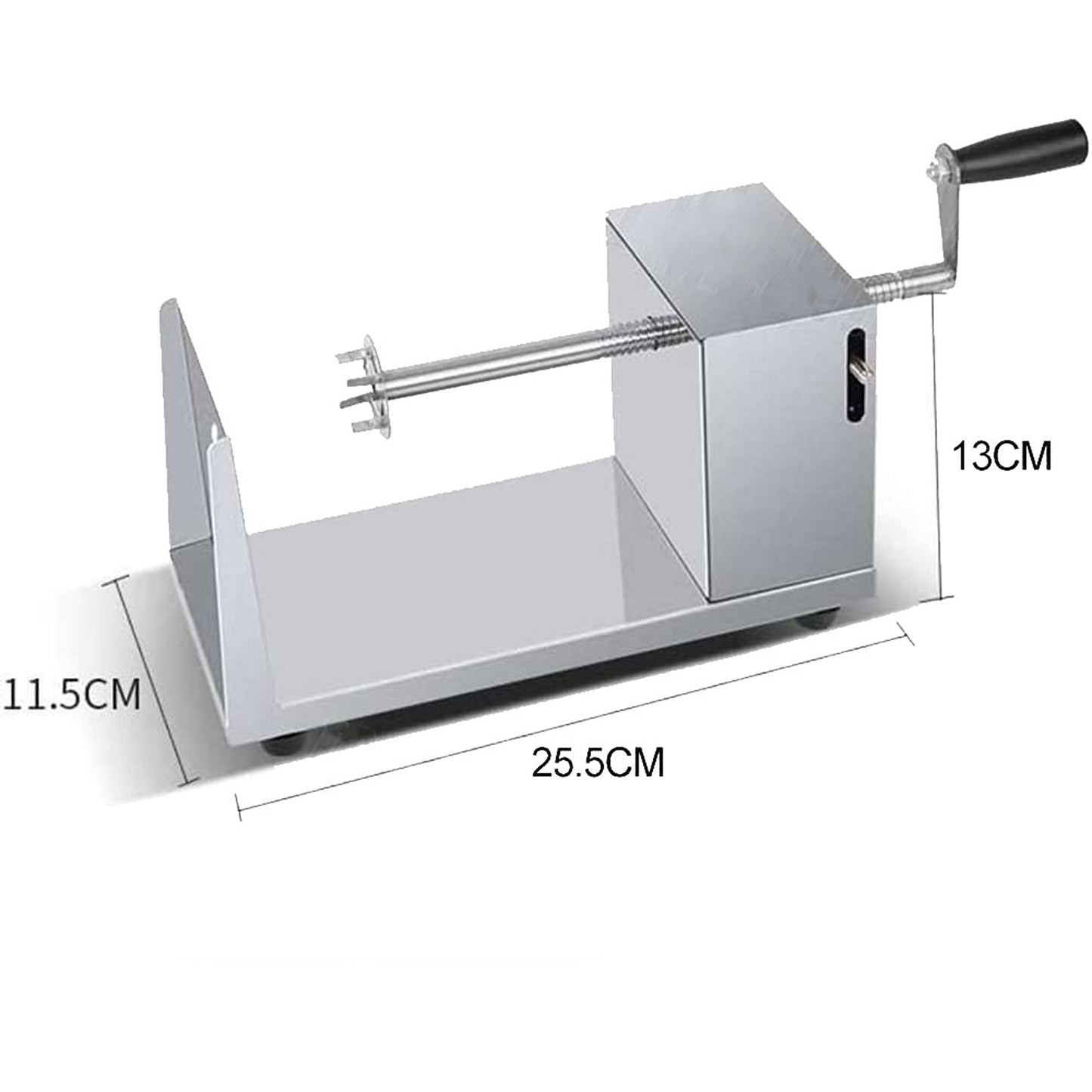 Manual Potato Tornado Slicer with Automatic Spiral Cutting Machine
