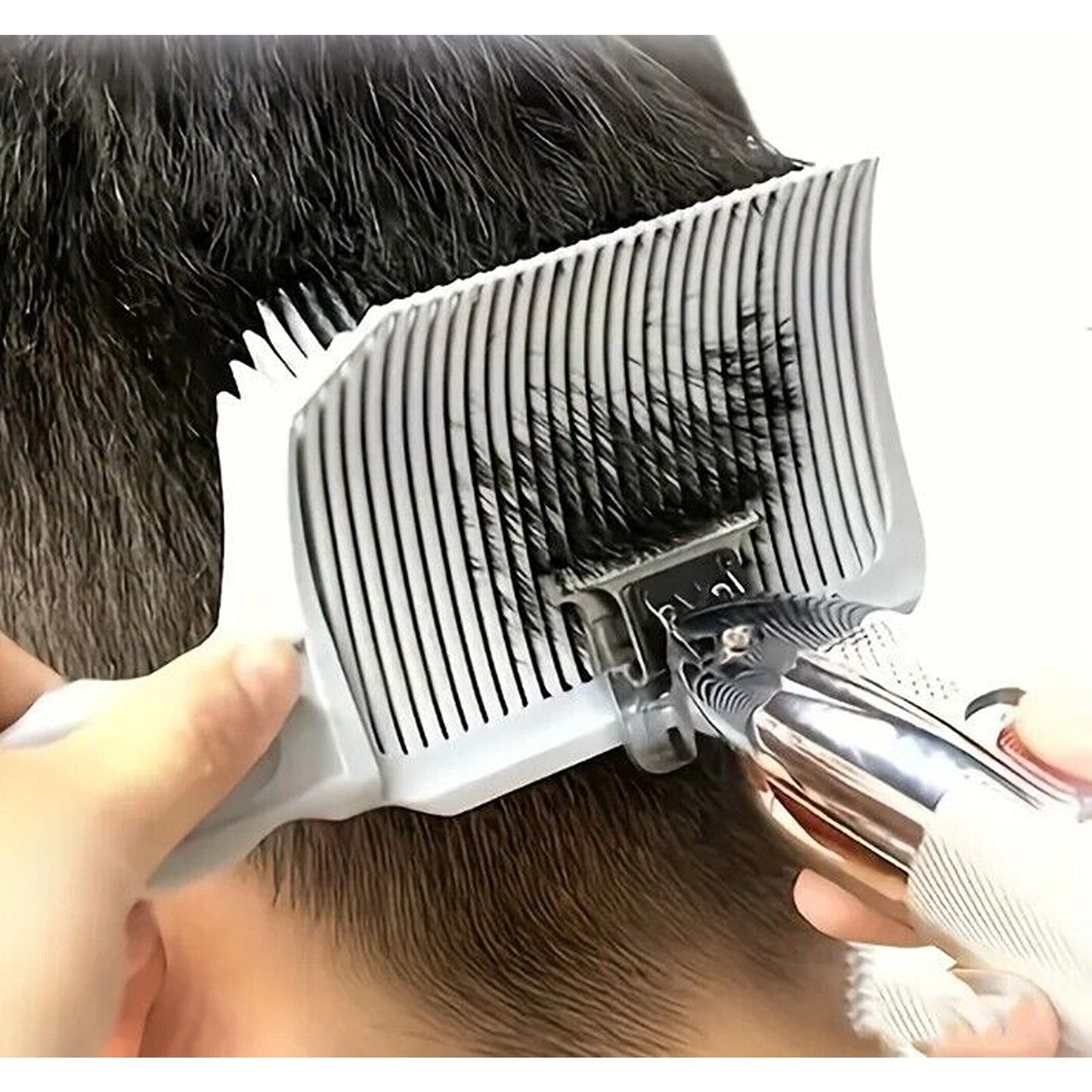 Two-Piece Barber Hair Cutting Combs for Professional Hairstyles