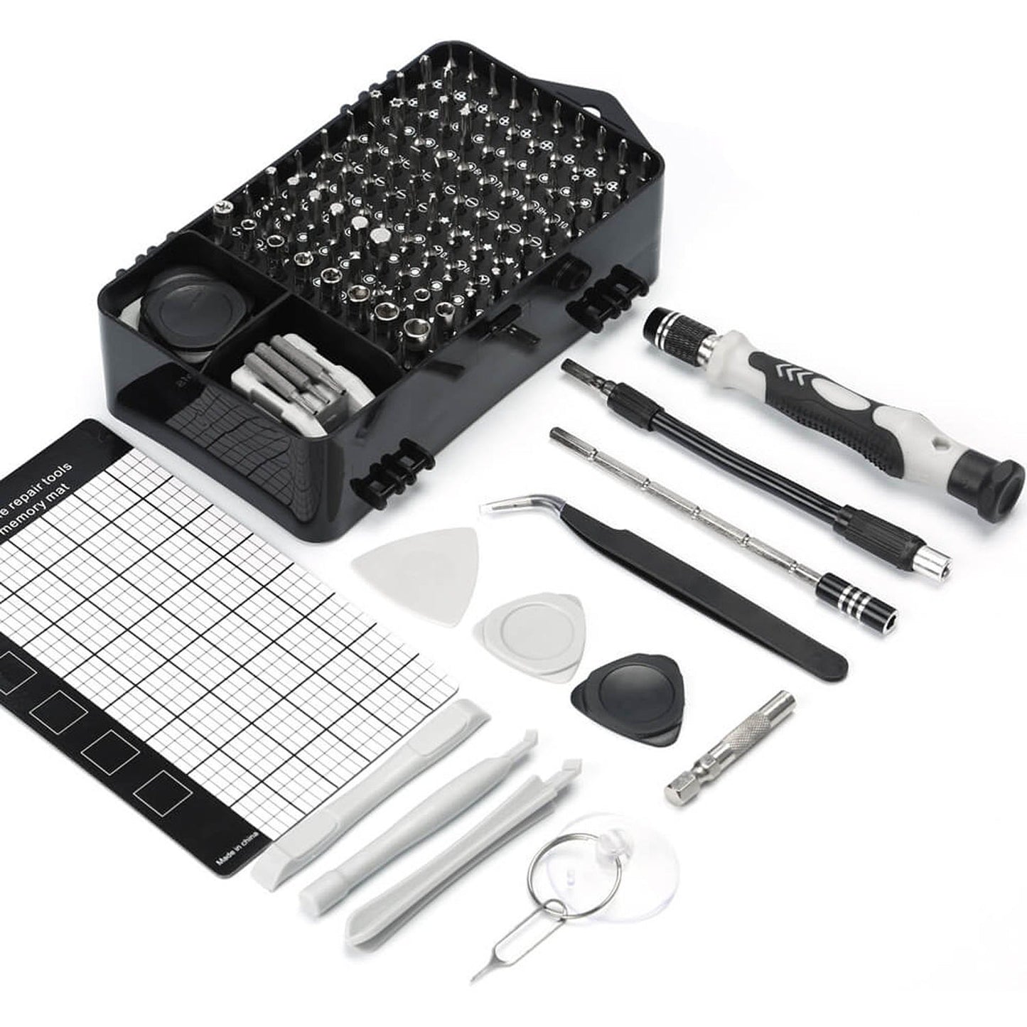 122in1 Comprehensive Repair Tool Kit for Electronics and Watches