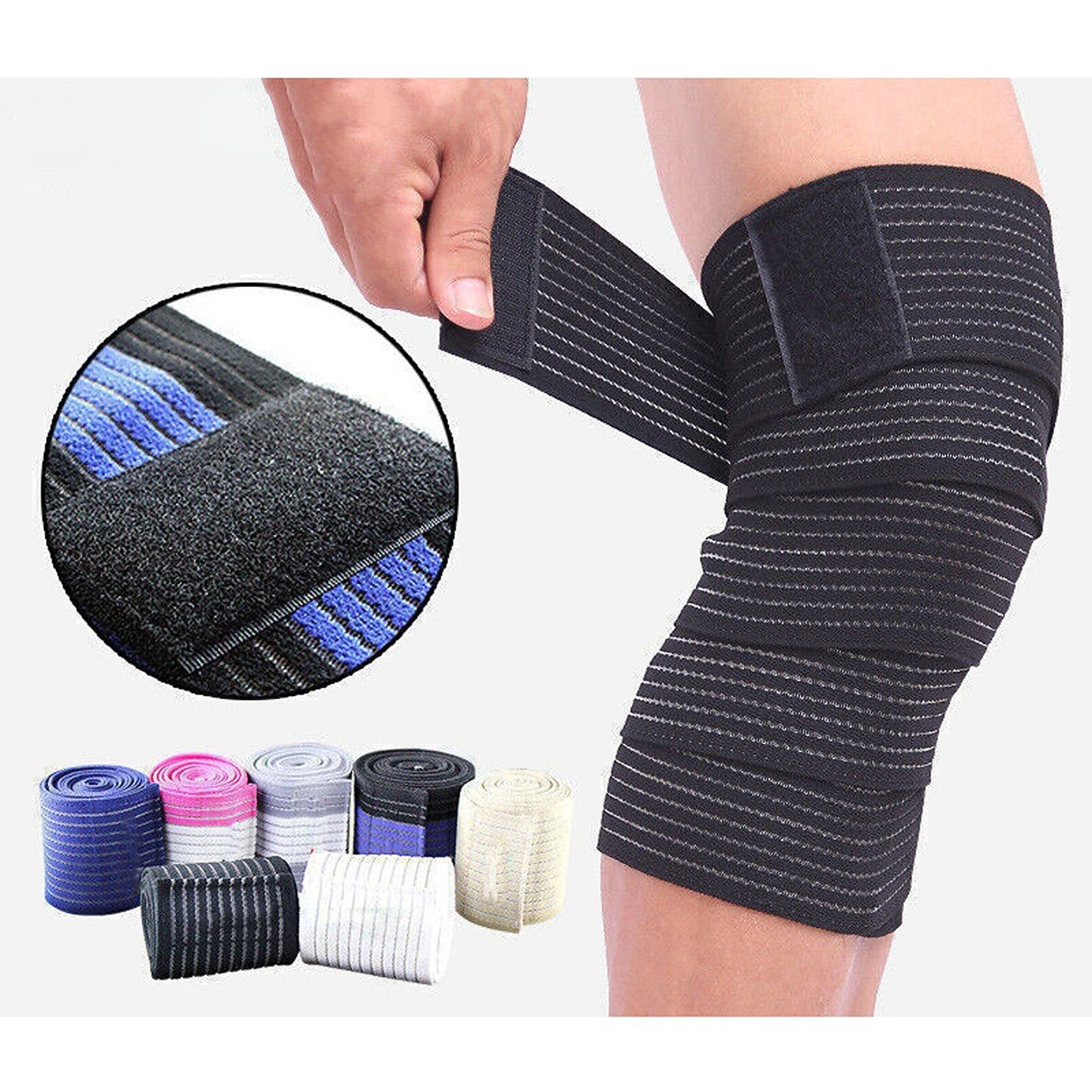 180cm Compression Support Wrap for Sports Gym Wrist Knee