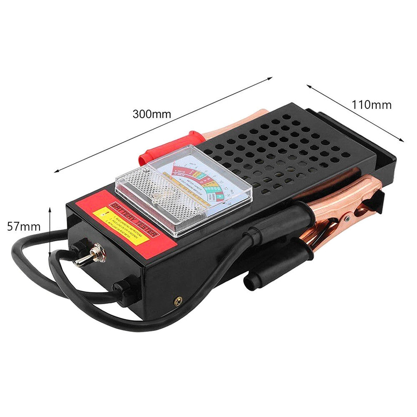Car Battery Load Tester 100 Amp Analyzer for Vehicle Diagnostic Checks