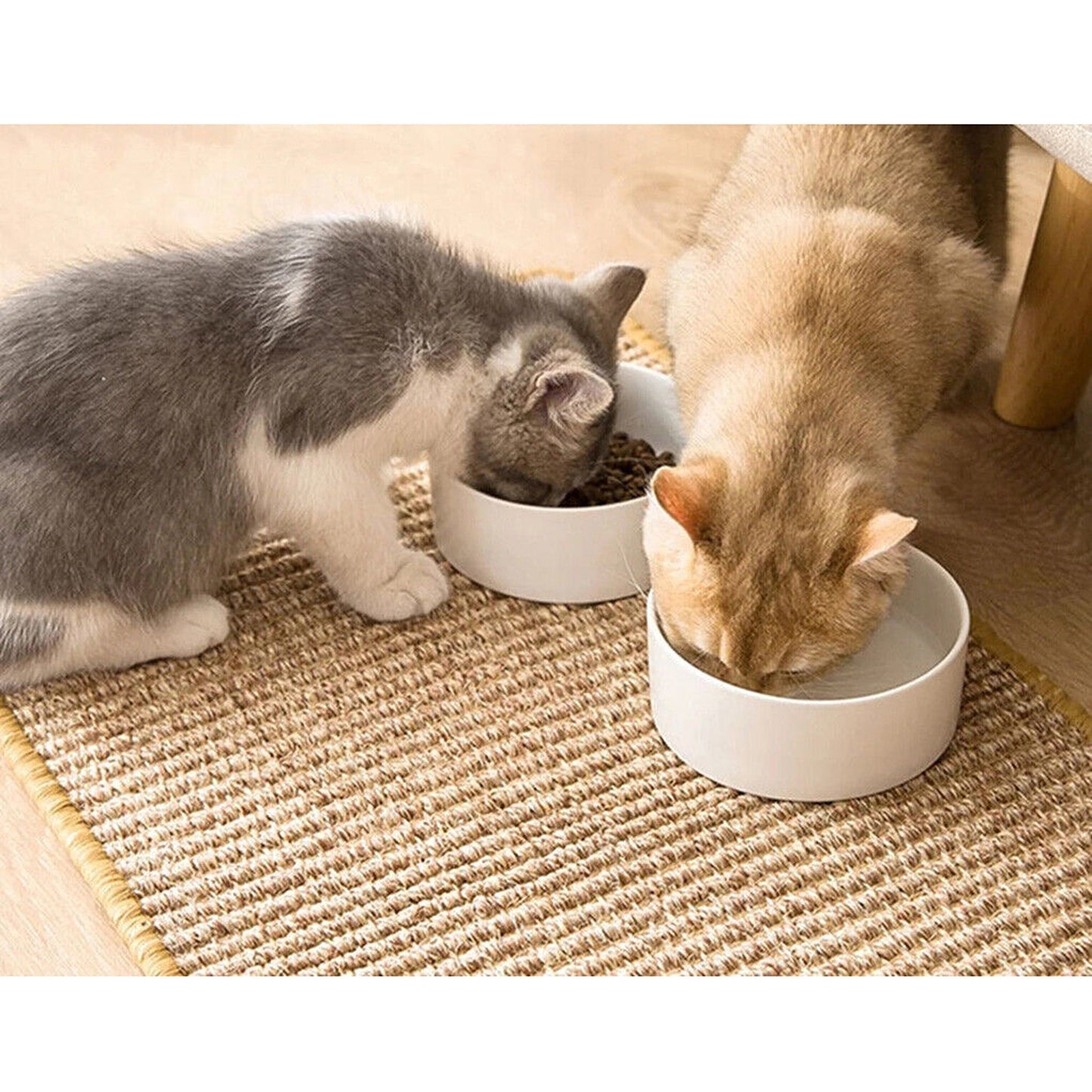 Natural Sisal Cat Scratcher Board for Sofa and Couch Protection