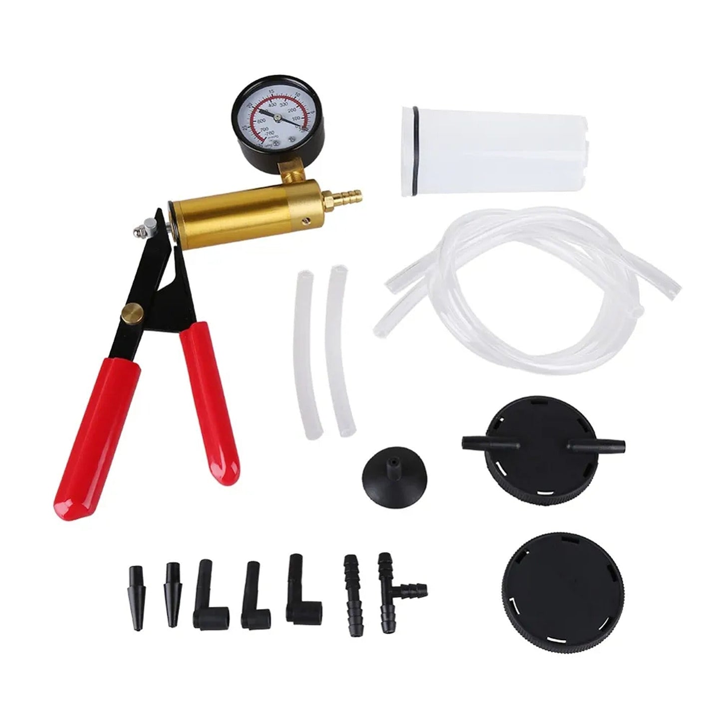Handheld Brake Bleeding Vacuum Pump Kit for Motorbike and Car Testing
