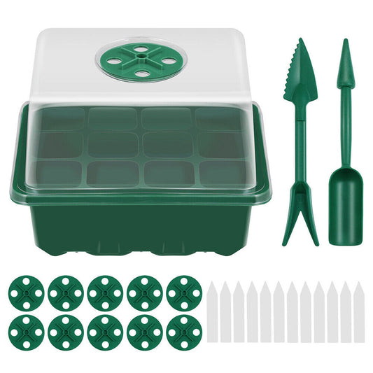 10pcs Planting Starter Kit Multi-Hole Seedling Box