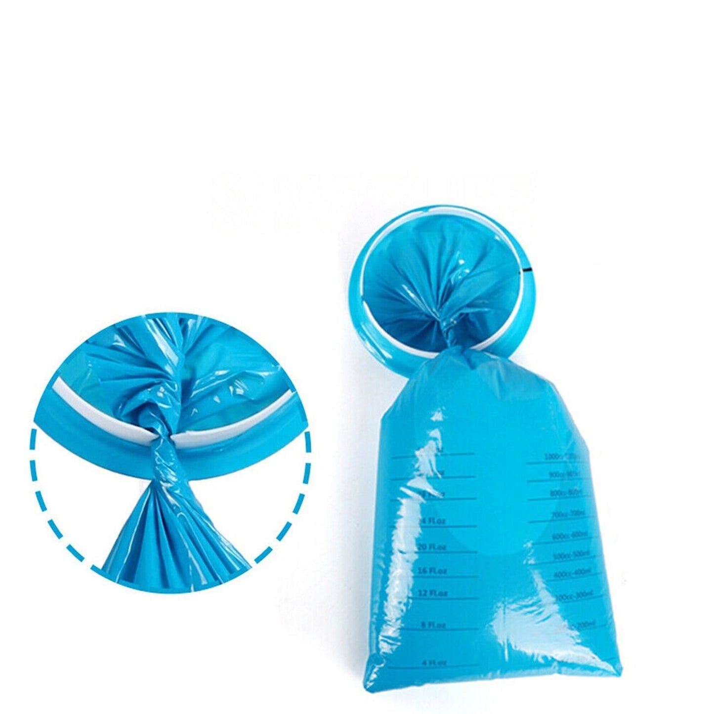 50pcs Sealable Disposable Bags for Travel Sickness Motion Relief