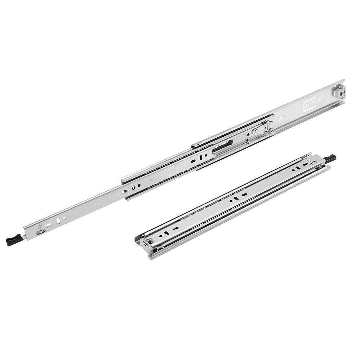 2x Heavy Duty Locking Drawer Slides Runners Trailer 500-2000mm Draw Slide