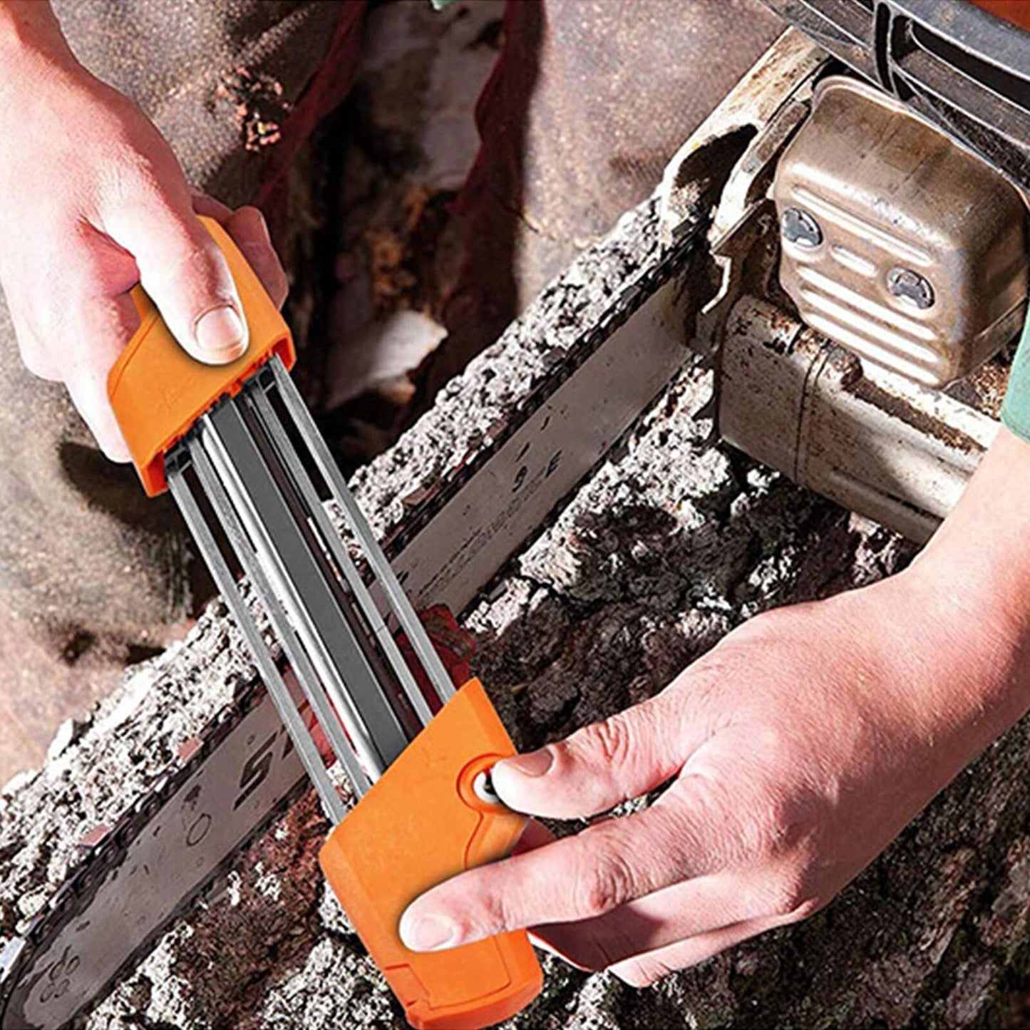 2 in 1STIHL Tools Chain Sharpener Easy Chainsaw File 2 in 1