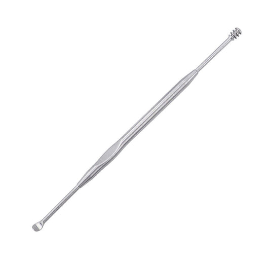 Double-Ended Stainless Steel Ear Pick Earwax Removal Cleaning Tool