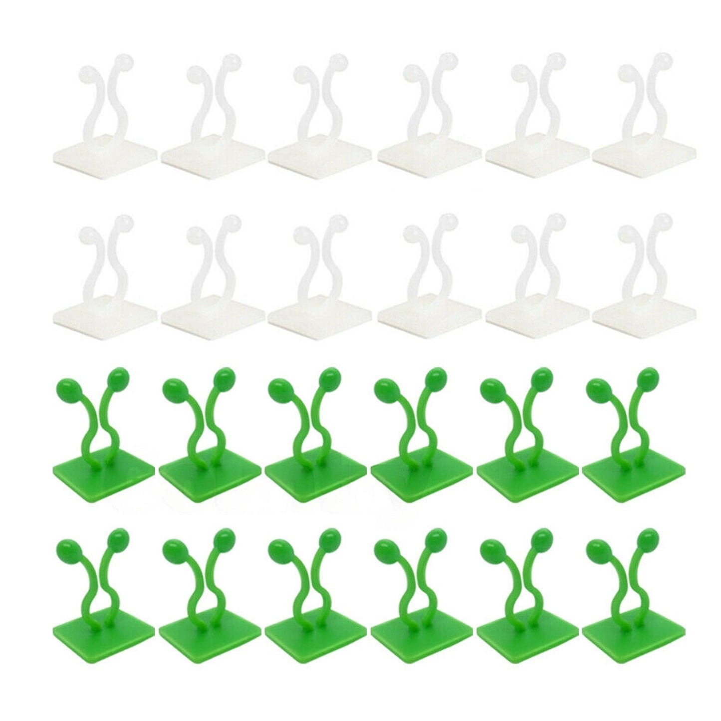 100pcs Plant Climbing Wall Vines Fixing Clips Invisible Rattan Clamp