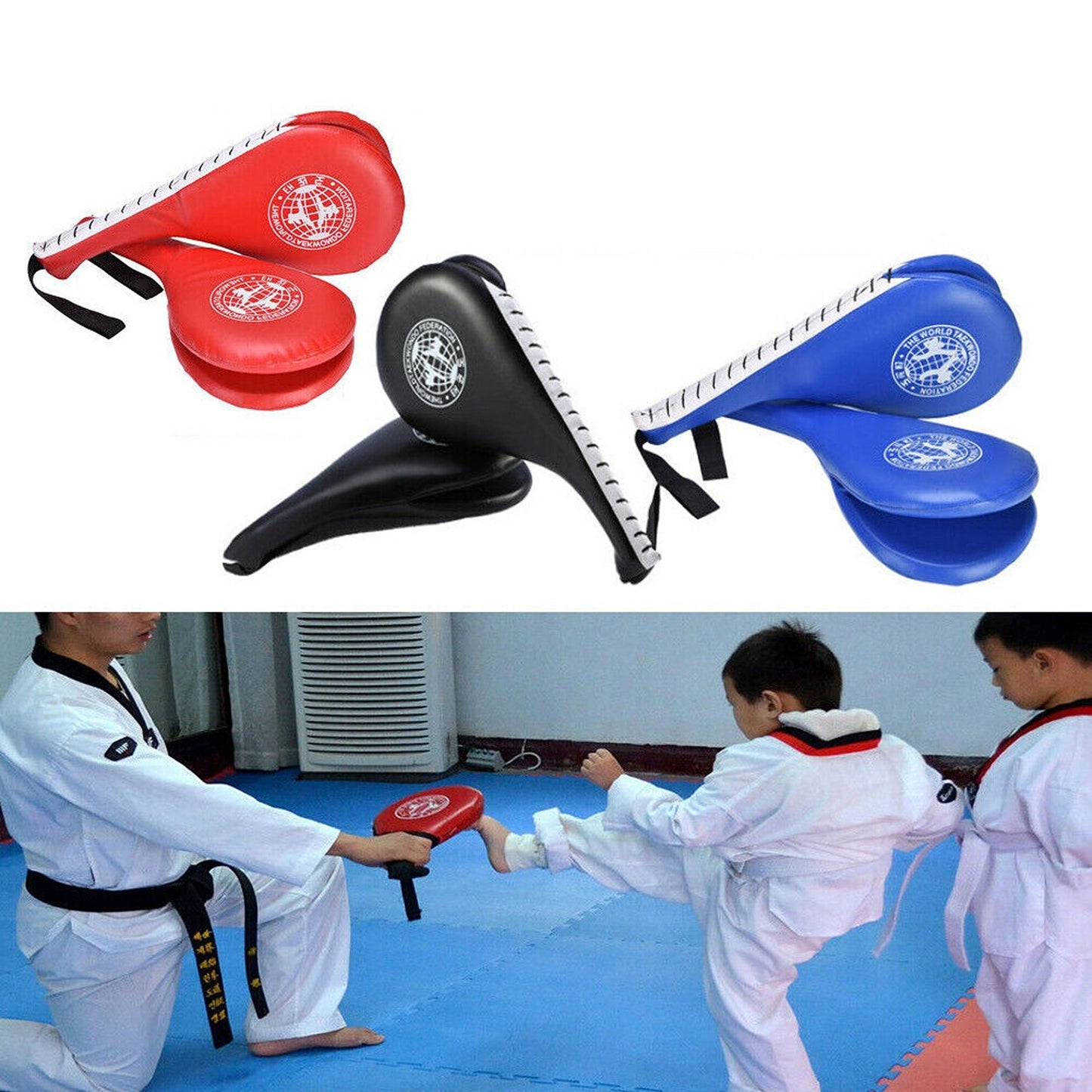 Kickboxing Training Pad Double Kick Taekwondo Design