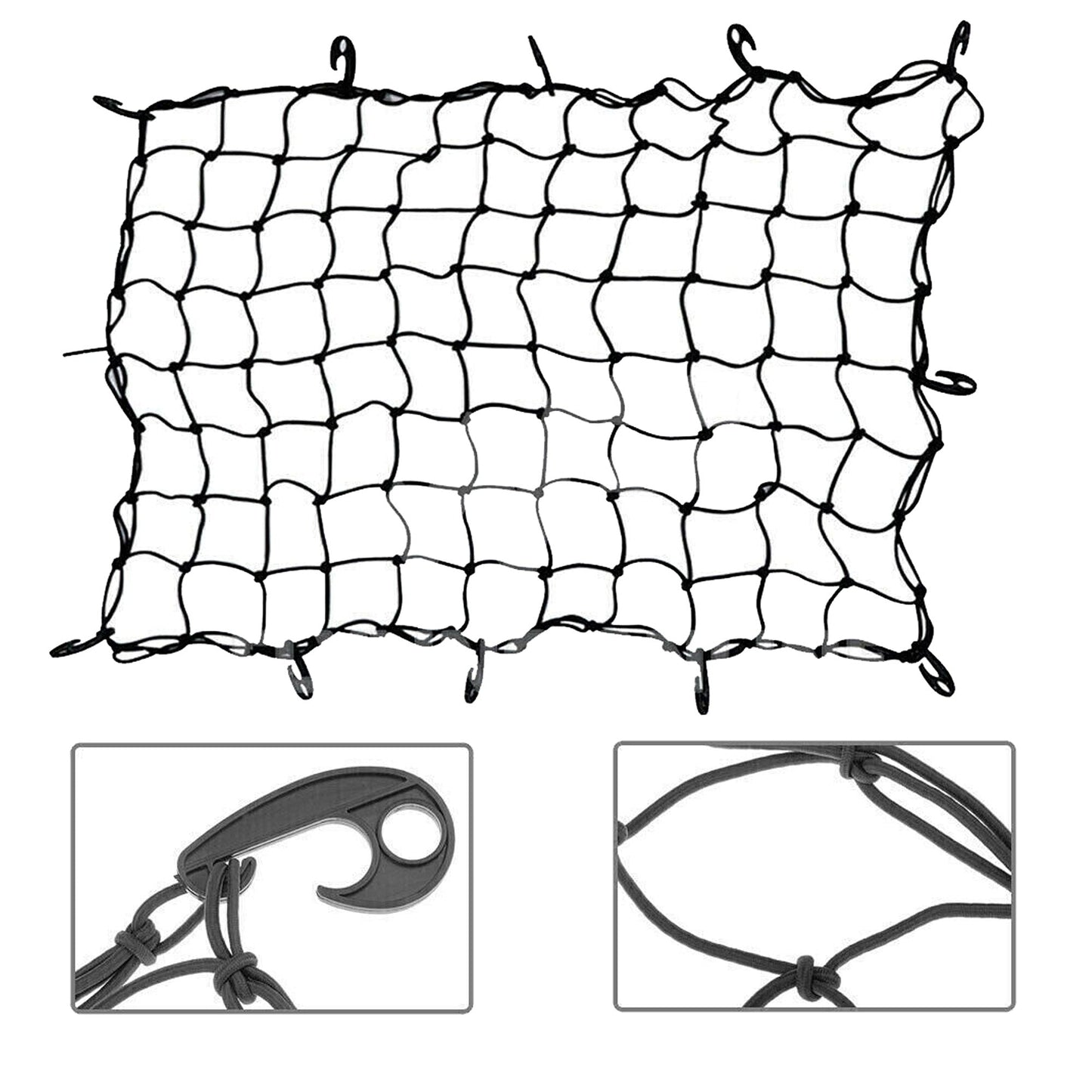 Car Roof Top Rack Luggage Bungee Net Cargo Mesh Storage Cover