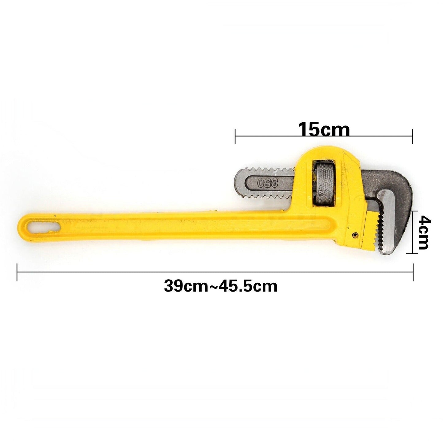 Adjustable Heavy Duty Pipe Plumbing Monkey Wrench 14 to 24in