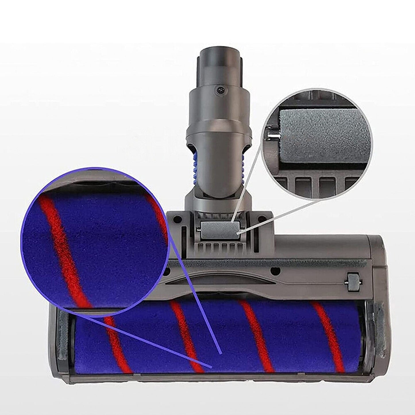 Soft Roller Cleaner Head with 4 LEDs for Dyson Vacuum V7 V8 V10 V11
