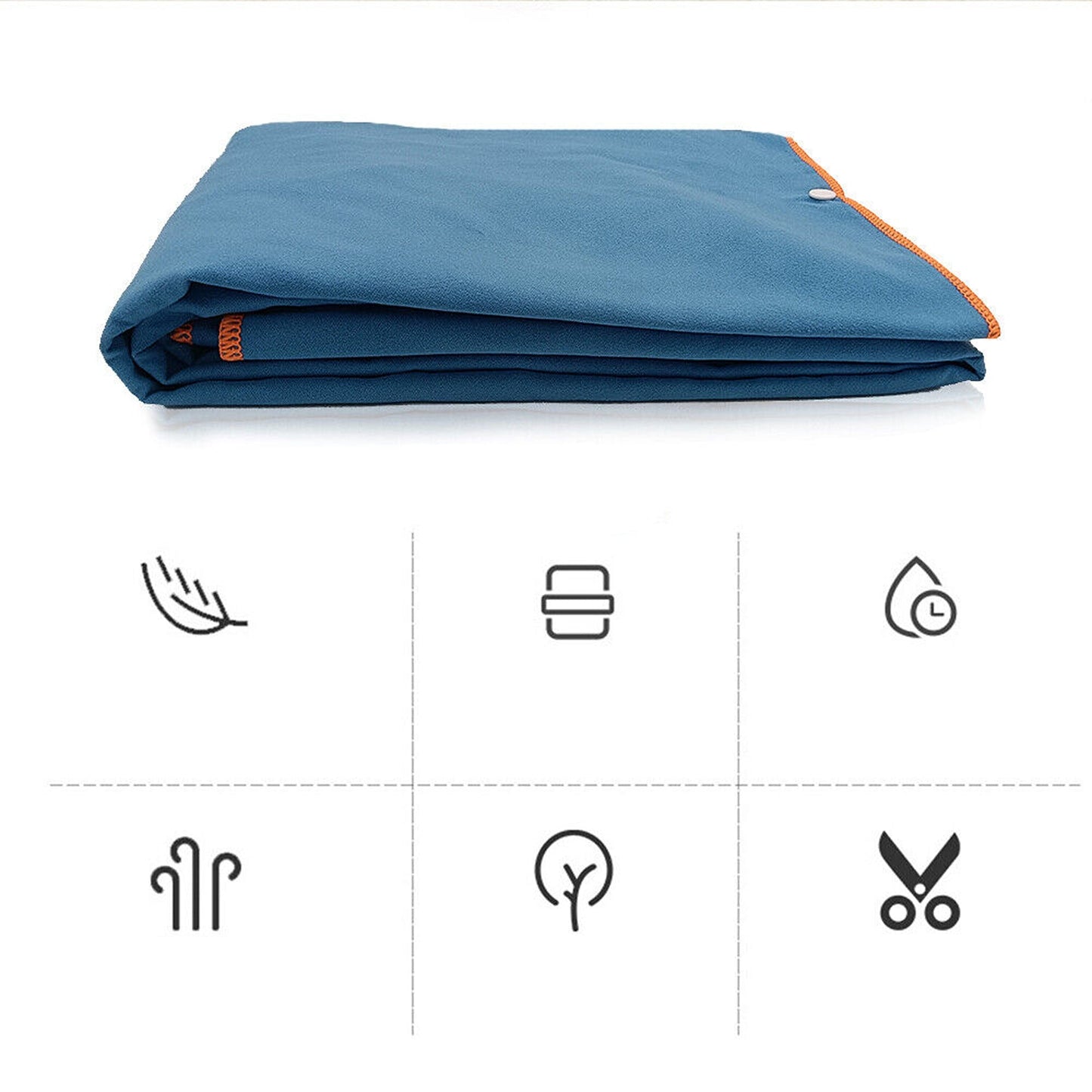 Quick Dry Beach Towel with Hooded Poncho Design for Adults