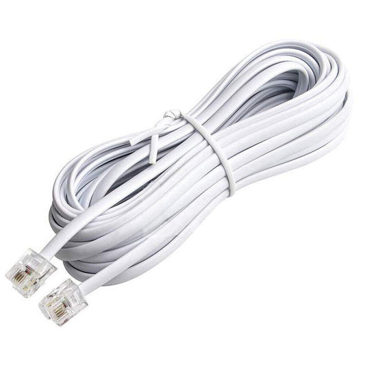 RJ11 Telephone Cord Extension ADSL2 Plug 5M 10M 20M Cable