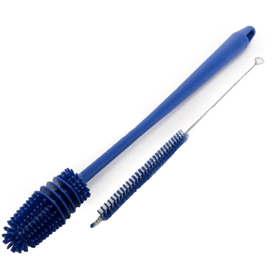 Nylon Straw Cleaning Brush Set Bottle Tube Pipe Cleaner Long Small 1 Set