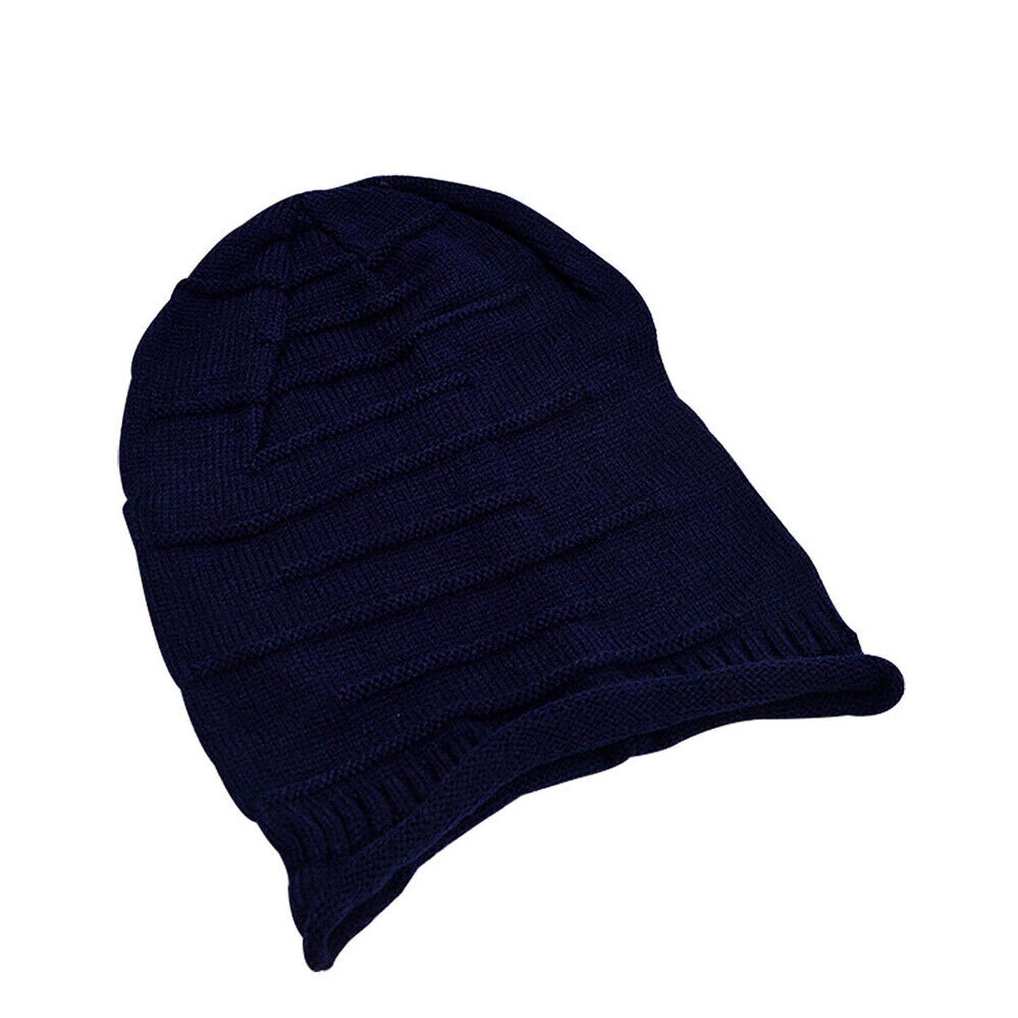 Oversized Slouchy Beanie Unisex Crochet Knit Warm Winter Hat