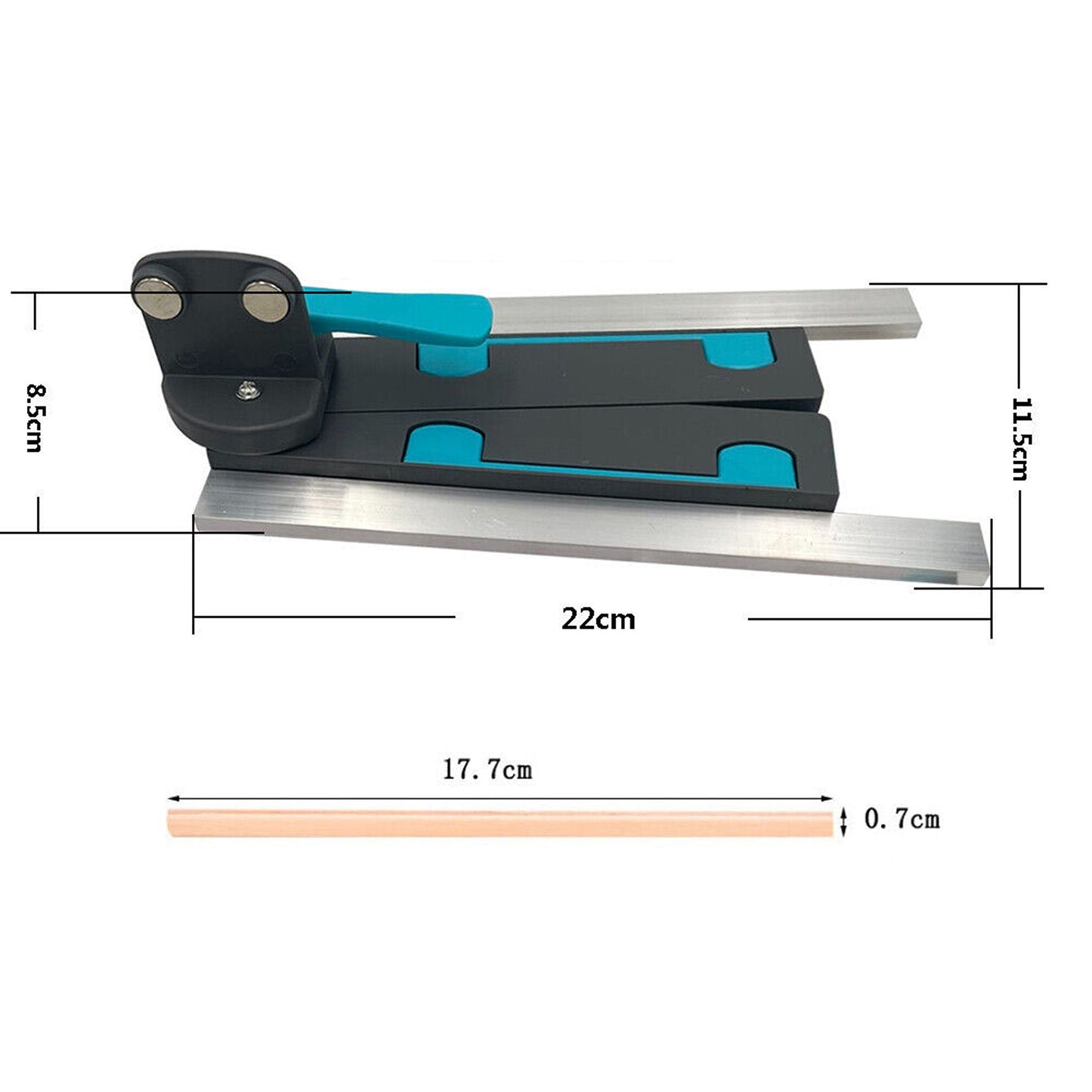 Carpentry Adjustable Angle Measuring Miter Gauges Tool
