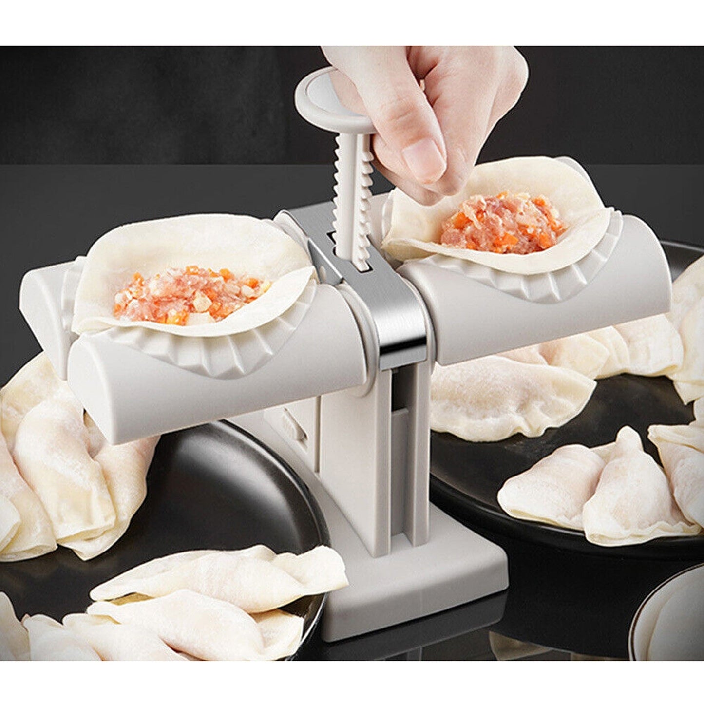 Hand-Press Style Automatic Dumpling Mould Maker