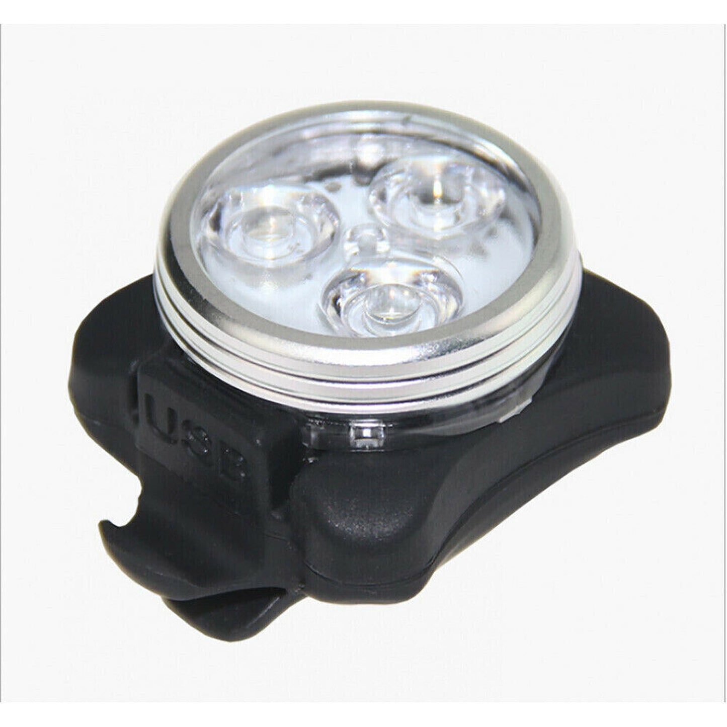 USB Rechargeable Bike Light Set IPX4 Waterproof Front and Rear Tail Lamp