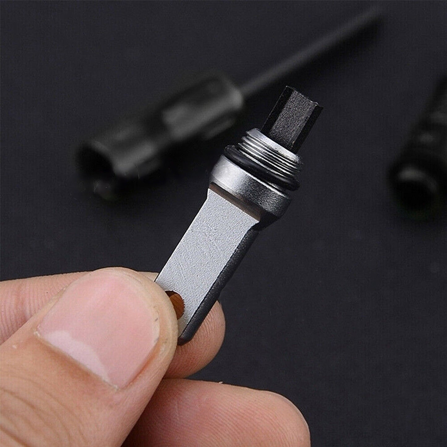 Magnesium Flint Fire Starter with Steel Striker Outdoor Survival Lighter Stick