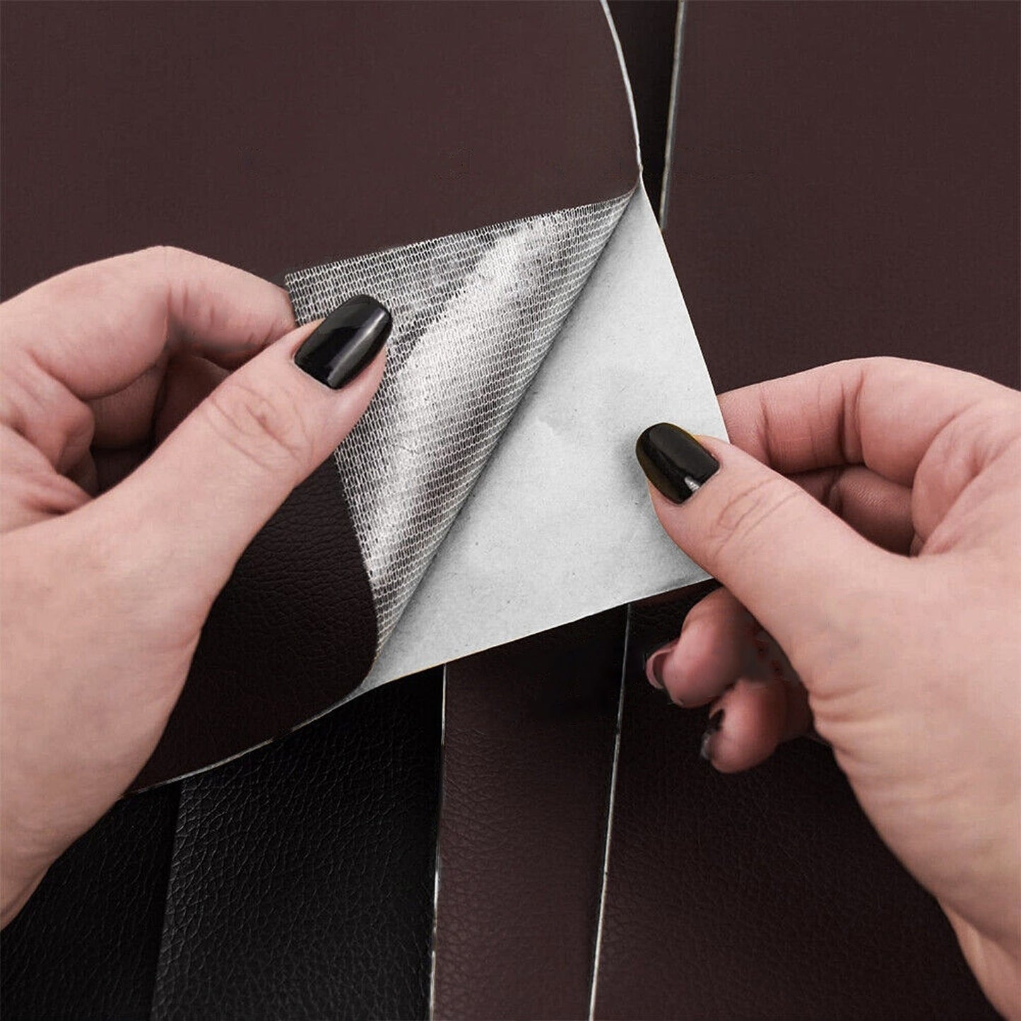 Brown Leather Couch Repair Kit Self Adhesive Renovation Stickers