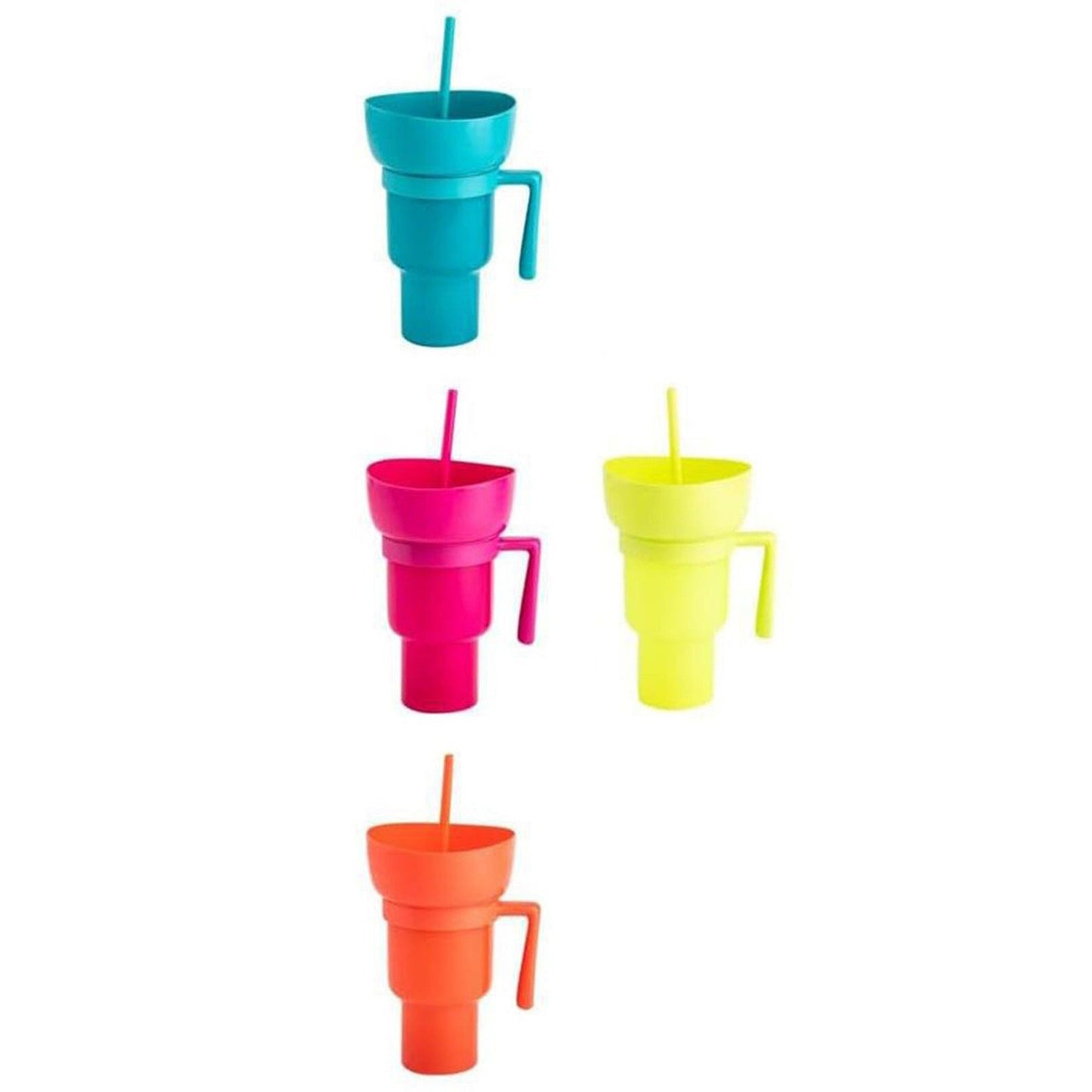 Multifunctional Stadium Tumbler Popcorn Snack Cup 1000ml