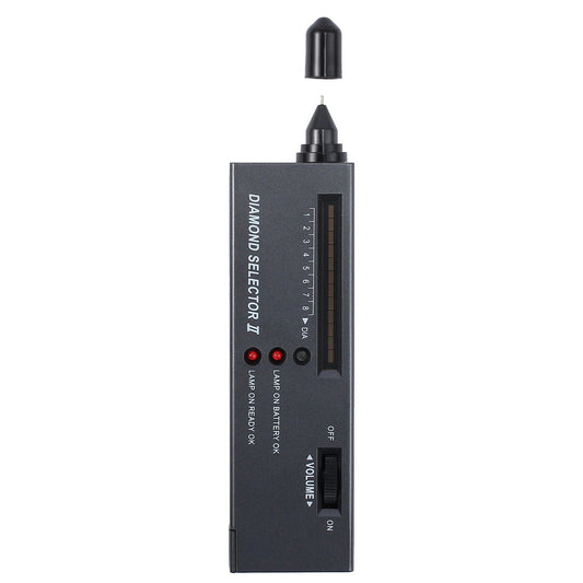 Gemstone Diamond Tester Selector with LED Indicator and Audio Feedback