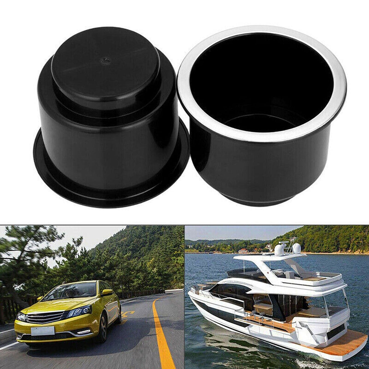 4pcs Universal Drink Cup Holders for Boat Car and RV