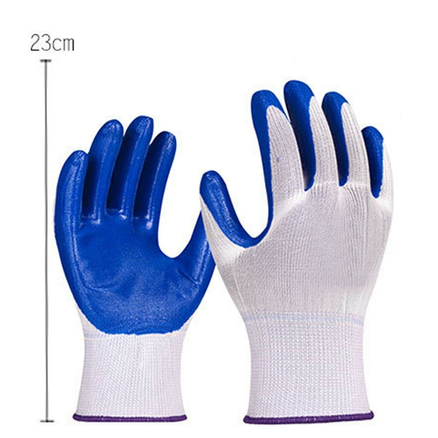General Purpose Work Gloves Nitrile Coated Garden Hand Protection
