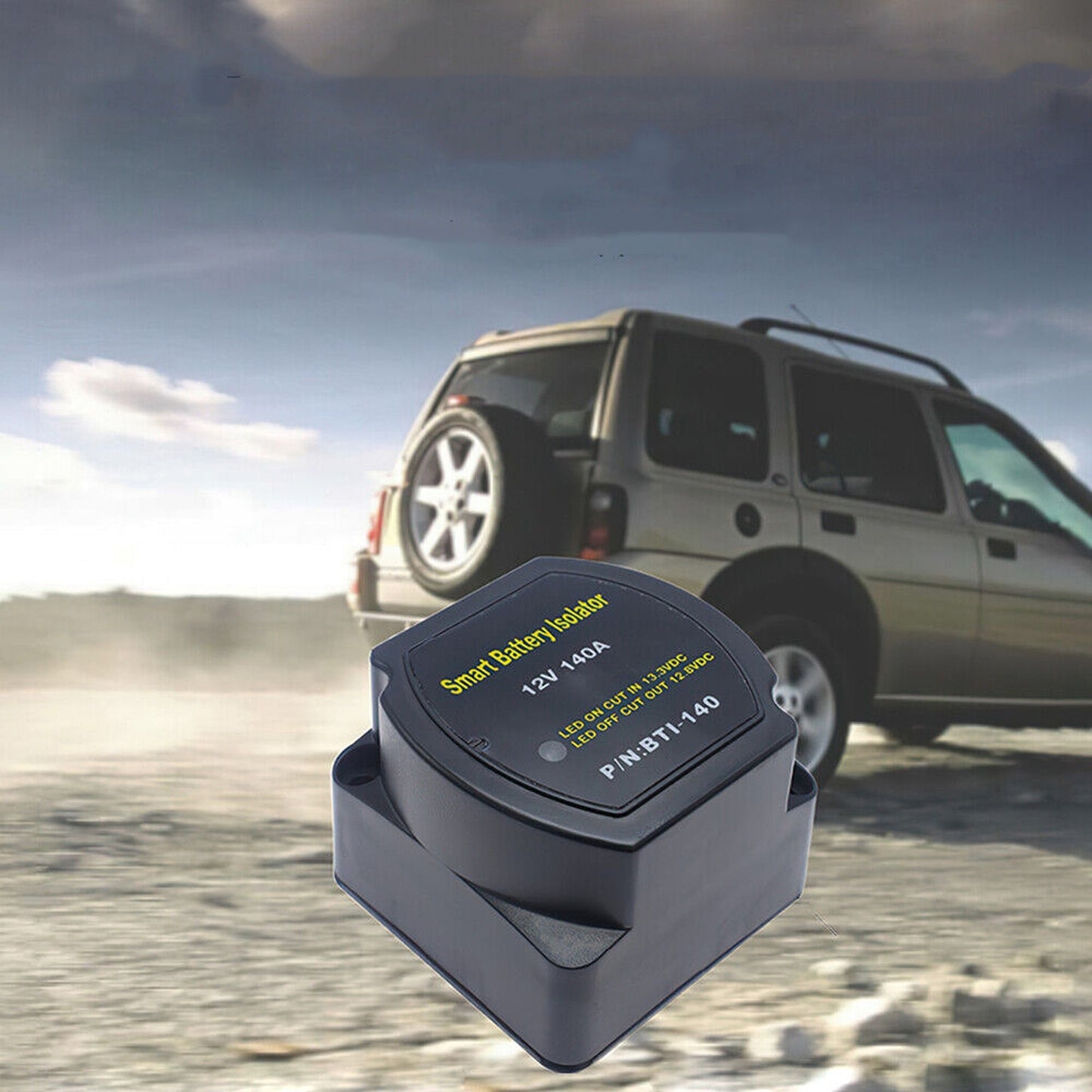12V Dual Battery Smart Isolator System with Voltage Sensitive Relay