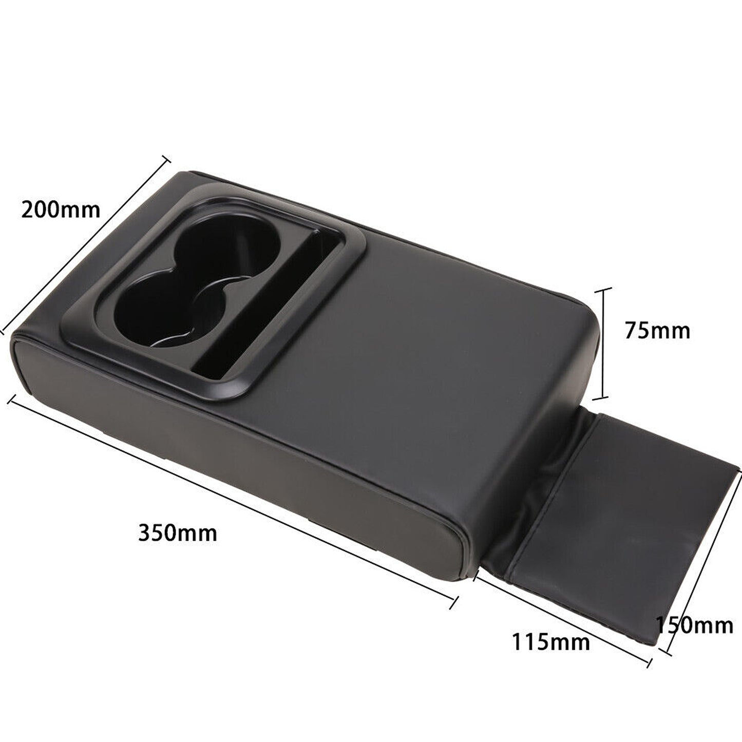 Center Console Cup Holder Car Armrest Universal SUV Protector