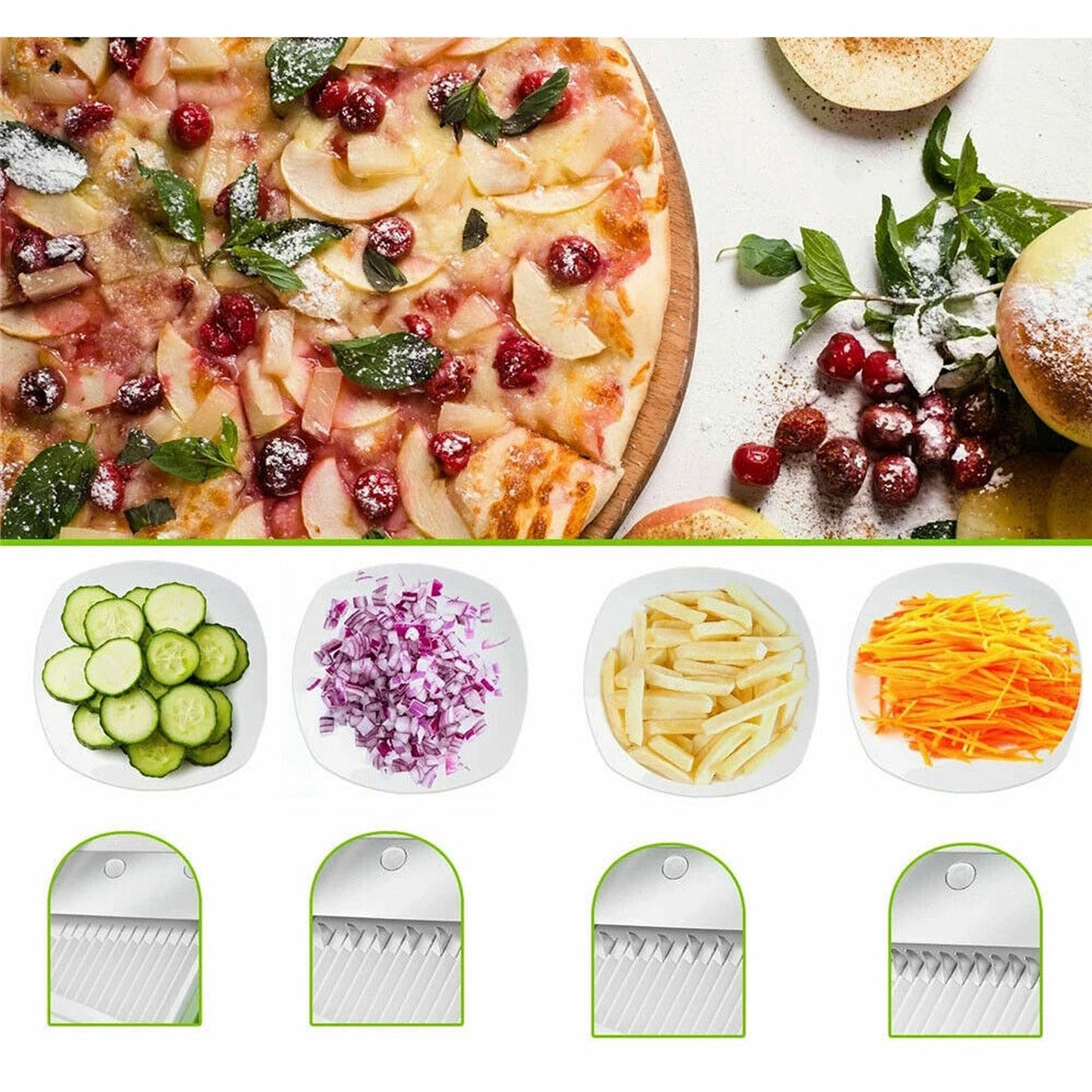 4-in-1 Multifunctional Vegetable Slicer and Kitchen Chopping Artifact