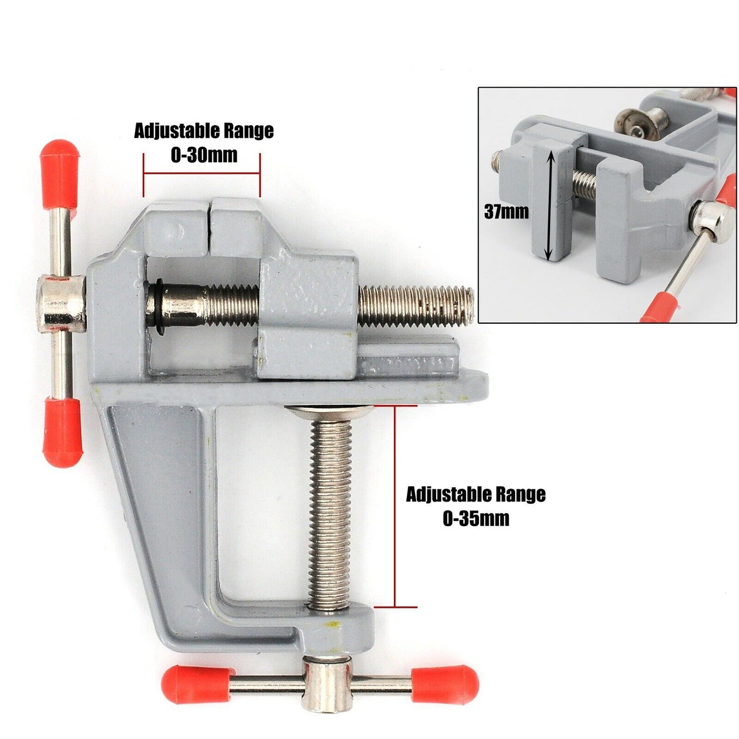 35mm Small Articulating Metal Clamp Vise Mini Hobby Tool