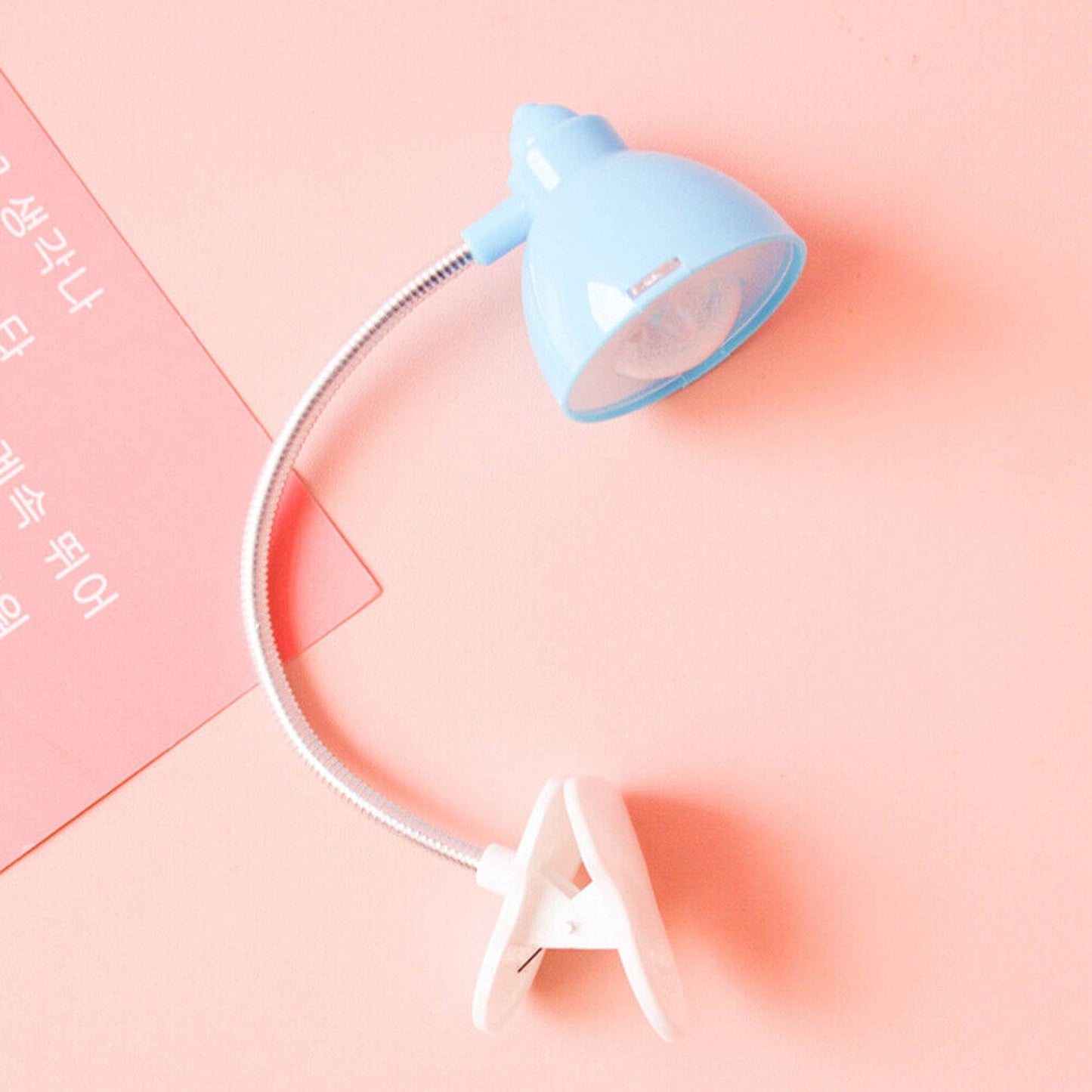 Flexible LED Reading Light with Clamp for Desk or Bedside